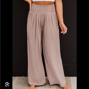 Zenana On the Pier Palazzo Pants NWT